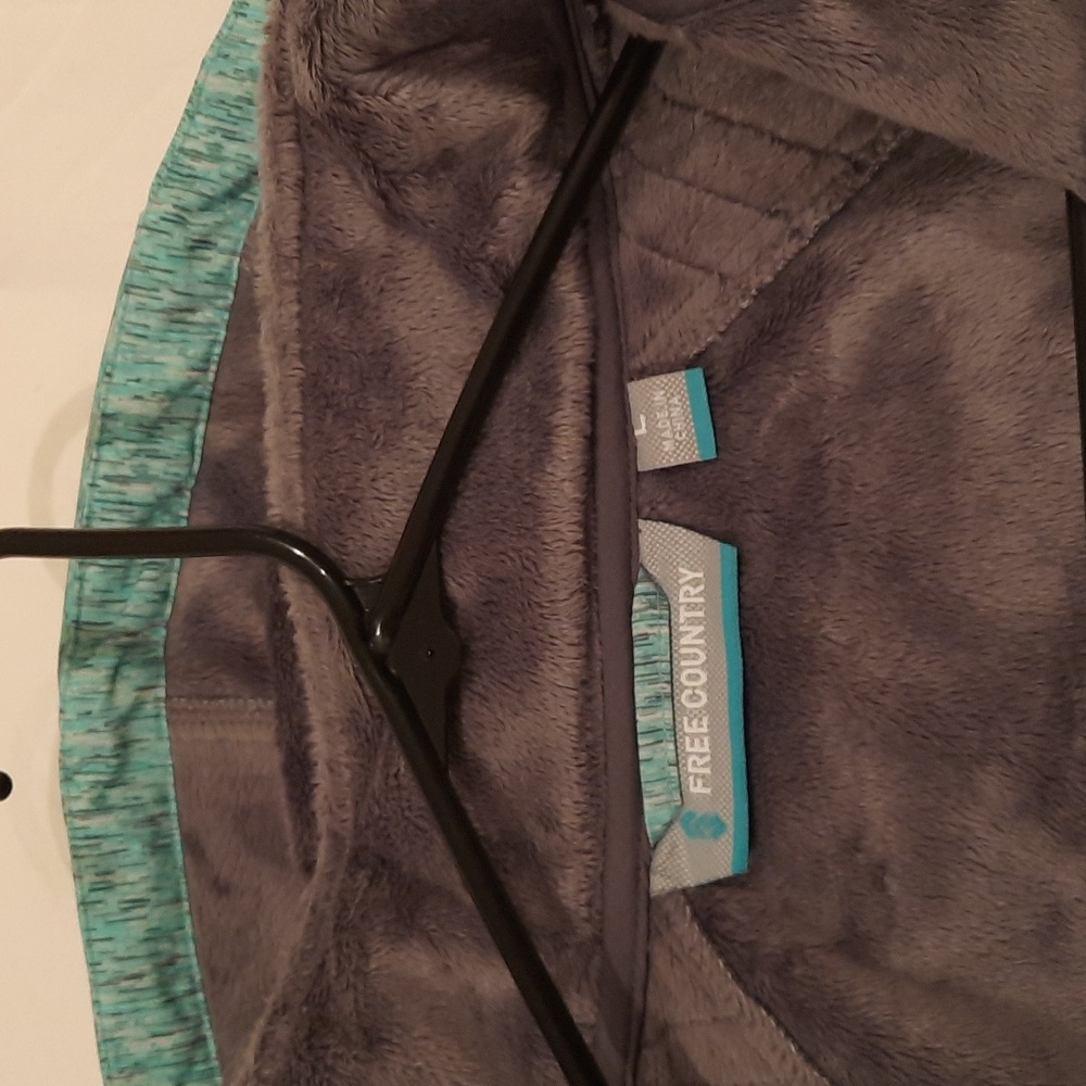 Free Country large fleece lined waterproof jacket